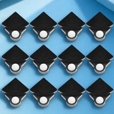 

40Pcs Closet Plastic Buckles Fixed Buttons Combination Accessories for Shoe Cabinet Wardrobe Bookshelf Storage Organizer