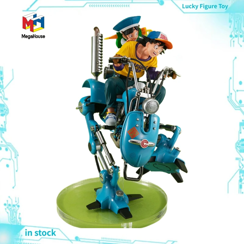 

MegaHouse DESKTOP REAL McCOY EX Dragon Ball Z: Модель робота-помощника Гоку и Гохана, классические аниме-игрушки