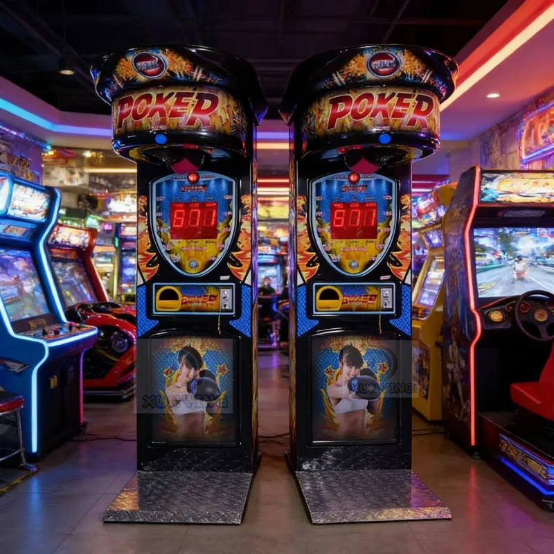 Coin Boxing Arcade Game Machine Electronic Scoring for Commercial Amusement Use Custom
