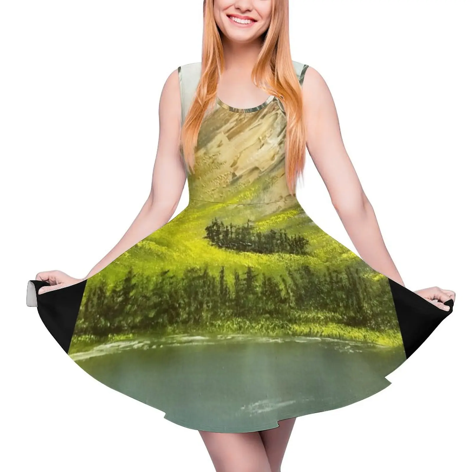 

Peaceful Peaks Sleeveless Dress dress for women women dresses elegant and pretty women"s dresses