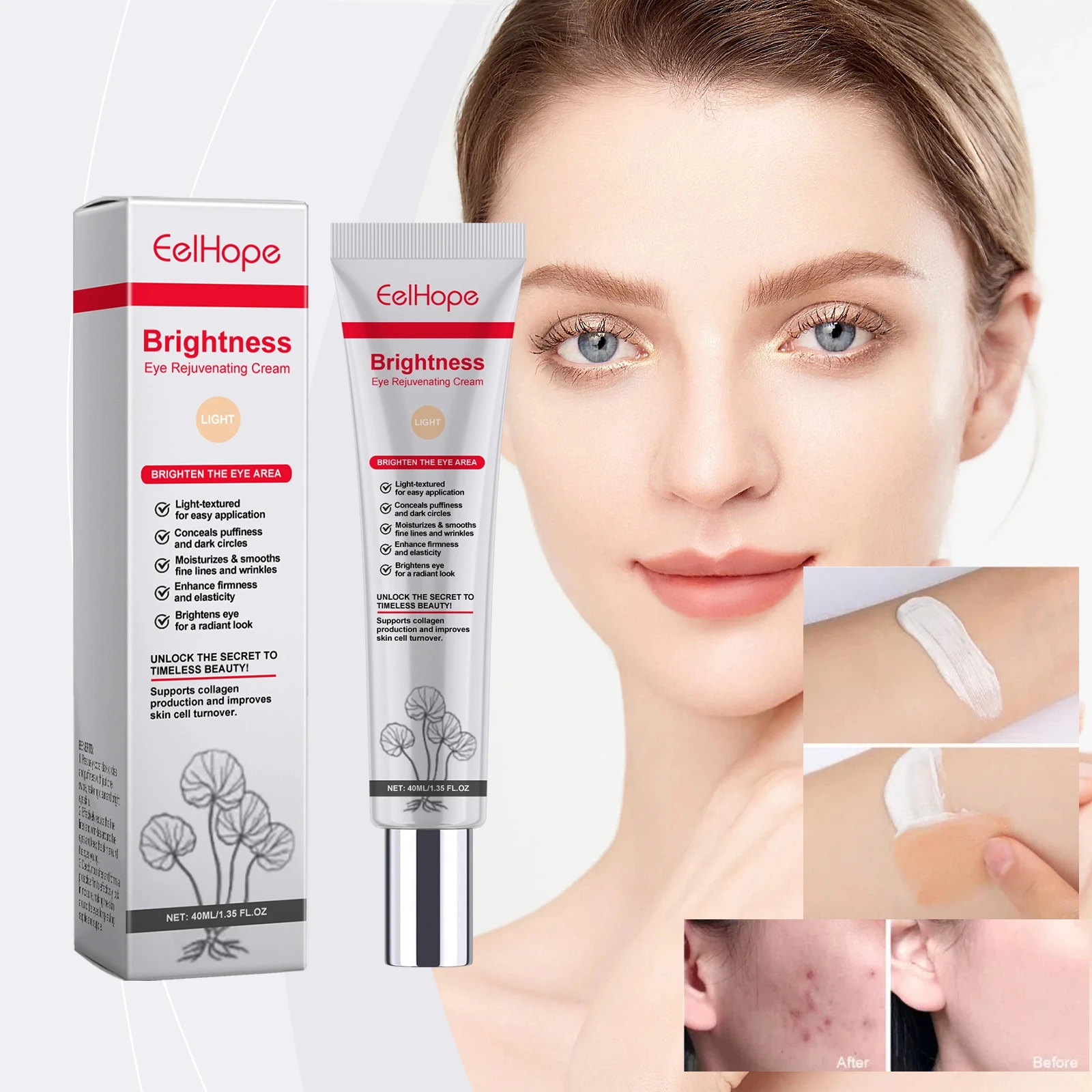 Augen Dunkler Concealer Unsichtbare Augen Augenringe Abdeckung Akne Licht Concealer Erhellen Langlebige Gesichts Make-Up Basis Kosmetik