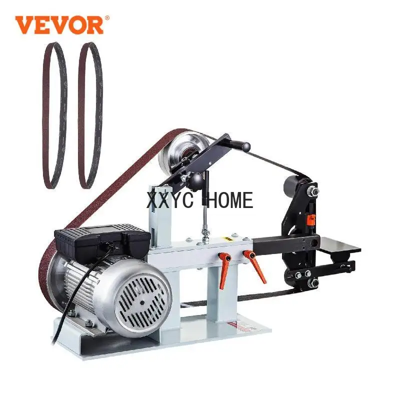 1.5KW Belt Grinder Machine 2 x 82in Variable/Constant Speed 3 Mode Electric Belt Sander for Tool Polishing Knife Making