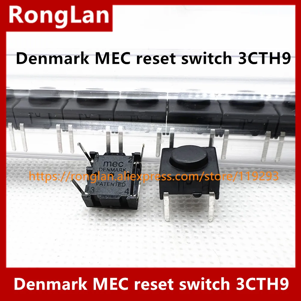 [SA]Denmark MEC electronic switch button switch reset switch 3CTH9 genuine original temperature--50pcs/lot