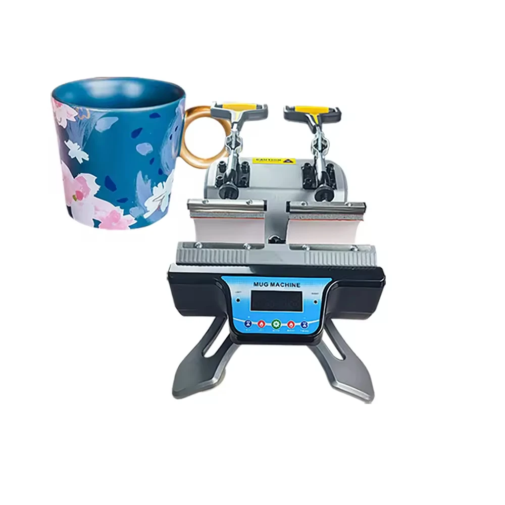 

ST-510 5 in 1 Combo Double Station Mug Press Machine Heat Press Mug Printing Sublimation Printer 6oz/9oz/11oz/12oz/17oz Cup