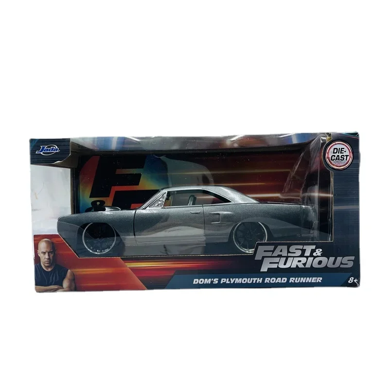 Jada 1:24 veloce e Furious 1970 Plymouth Low-sdraiato classico auto in lega giocattolo modello di auto regalo di compleanno per bambini 1