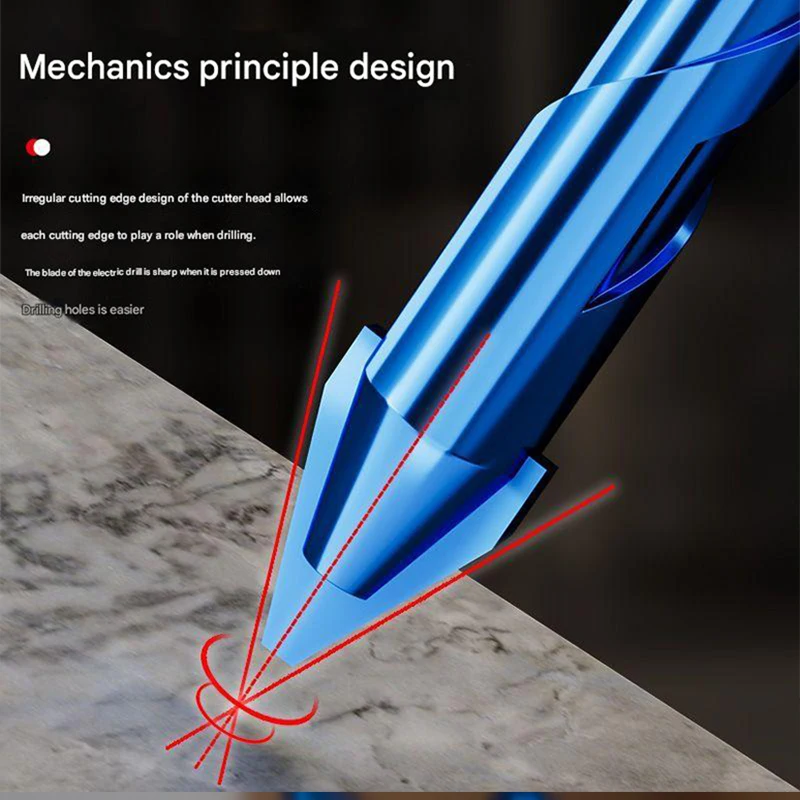 10/5/2PCS ประหลาดเจาะ Bits ชุดกระเบื้องเซรามิคเจาะชุด Bit ทังสเตนคาร์ไบด์สําหรับคอนกรีตอิฐแก้วพลาสติกเจาะเครื่องมือ