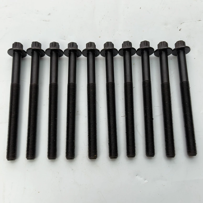 

HEAD BOLT SET FOR RENAULT K9K KANGOO/MEGANE 1.5L DIESEL M11X1.5X126 373.281 1105600Q0B 11056AX000 6070161200 7701478860