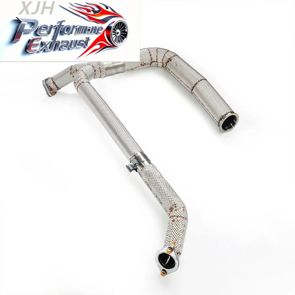 

For Porsche BoxsterS 718 2.5T 2016-2023 Downpipe High Performance Exhaust Modified Racing Performance Power Enhancement