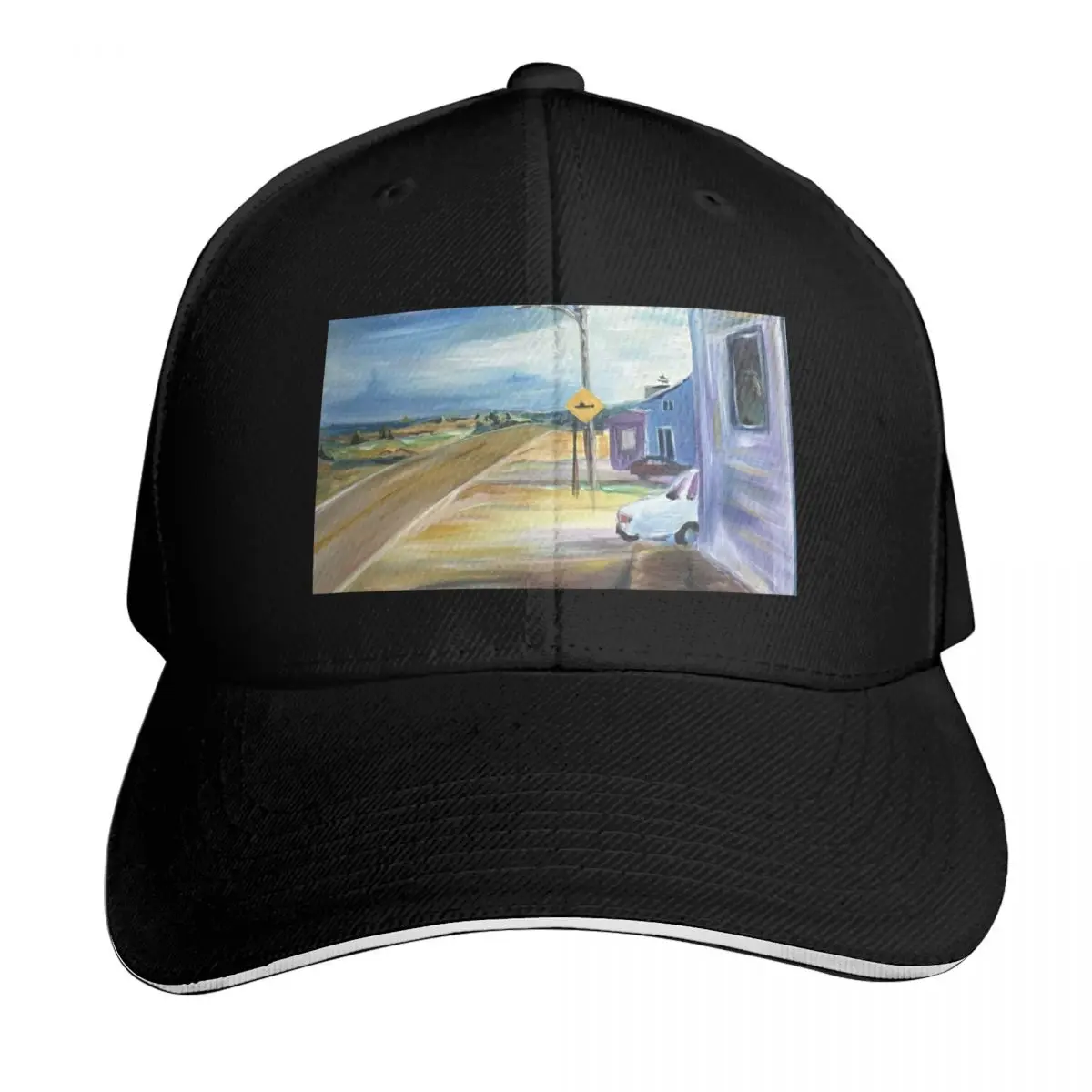 

Landscale, not marine, but submarines Baseball Cap Horse Hat Wild Ball Hat Fishing cap Sunscreen For Women Men's
