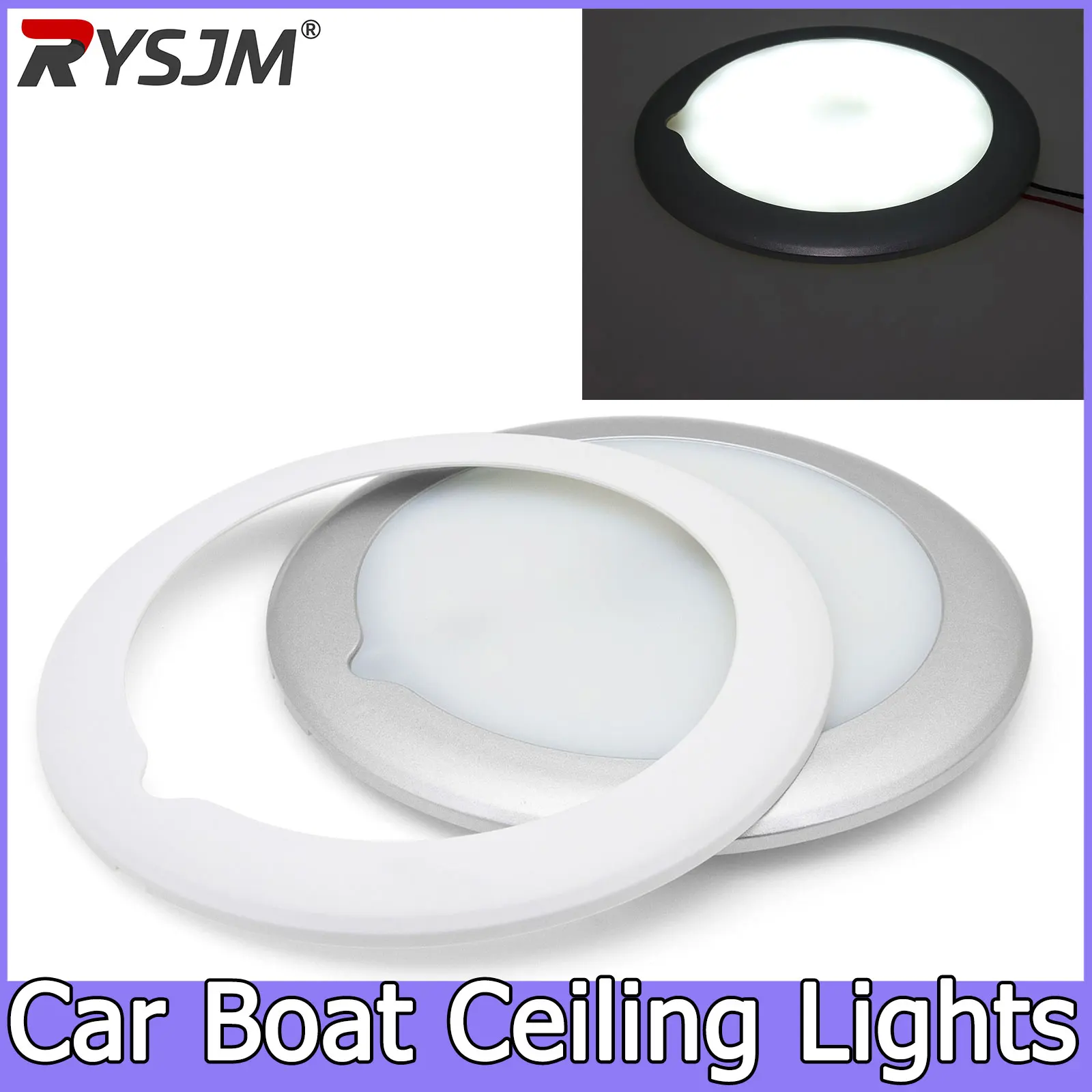 Car Boat Ceiling Lights Night Reading Light Charging Magnetic Dome lamp Trunk lamp Decorative Light LED Car Interior Light