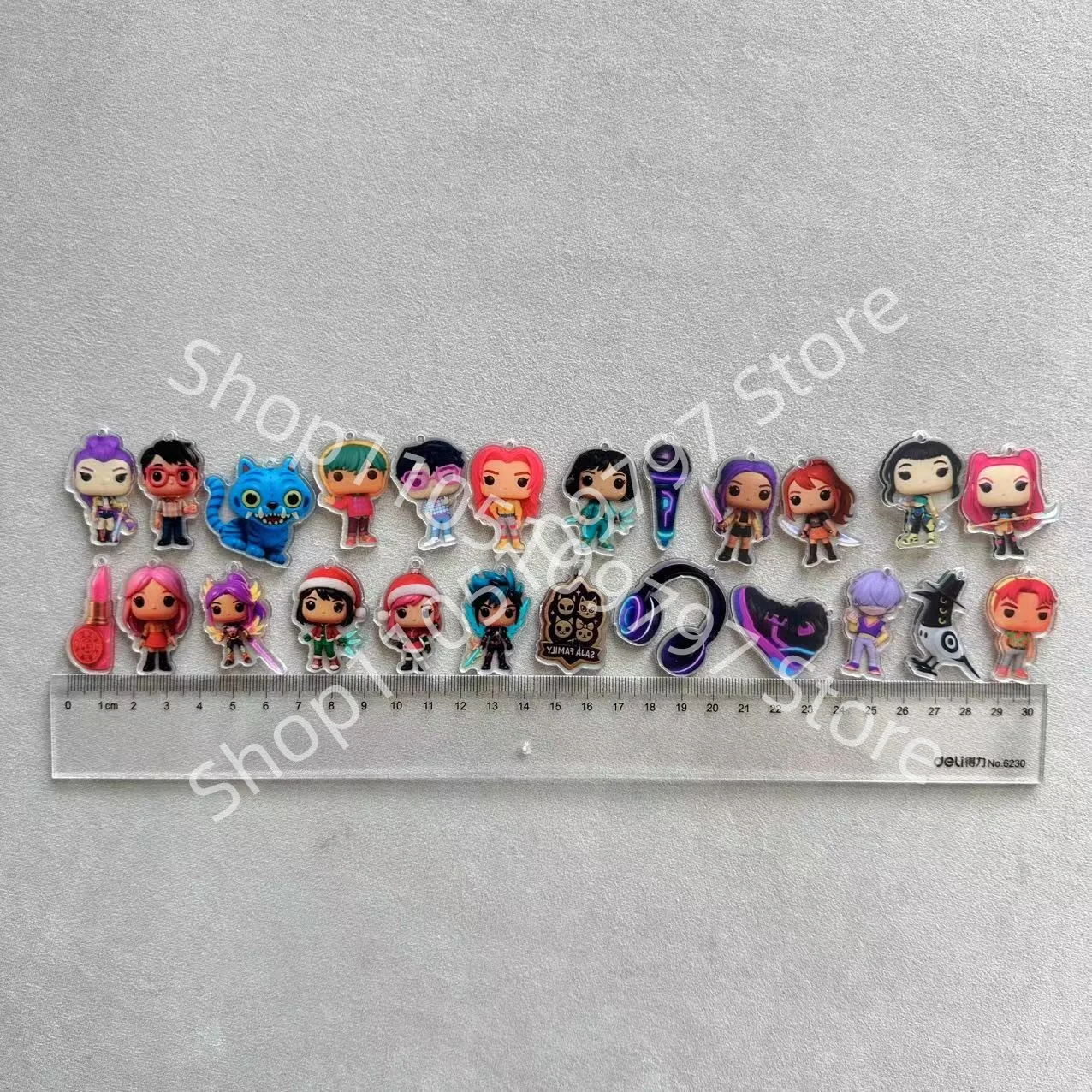 2025 nueva gran oferta Navidad Kpop Demon Hunting 24 piezas calendario de Adviento cajas ciegas sorpresa para Halloween caja misteriosa regalos Juguetes