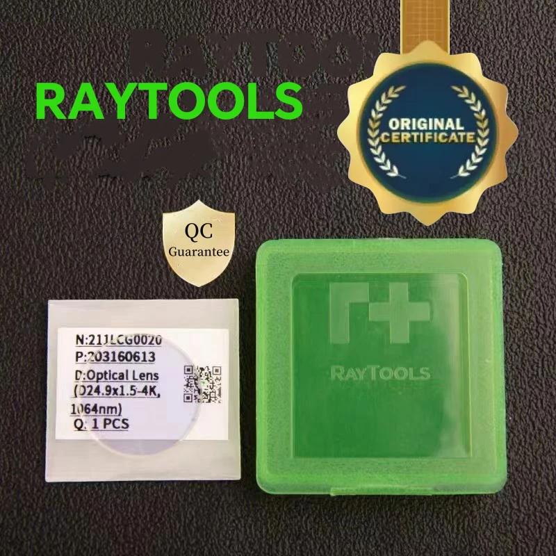 Raytools Originallinse 27,9x4,1mm 50/100 Stück Großhandel Laserschutzlinse für BT210S BT220 BT240S BM110 Laserschneidkopf – Detail 3