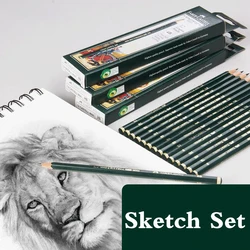 Pencils 6/16 Pcs Set School Profession Pencil Set Graphite Pencil for Drawing And Sketching Pen Set