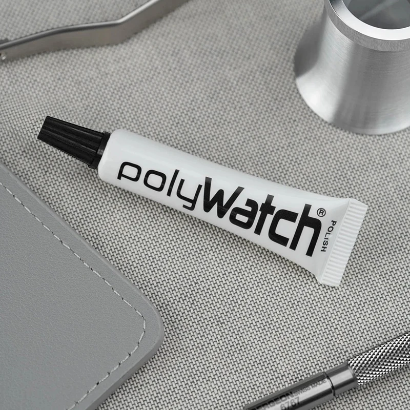 5g PolyWatch Plastic Polishing Cream, Acrylic Watch Crystal Scratch Remover, Fix Scratches for Plastic Watch Glass Repair