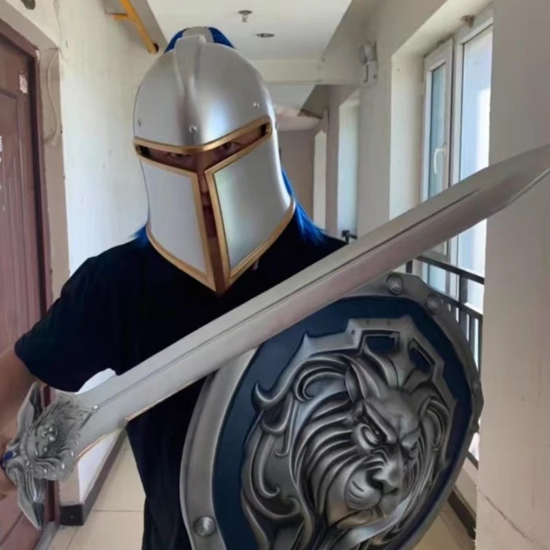

Role Playing Storm City Warrior Helmet Mask 1/1 WOW Storm City Champion Anime Movie Exhibition Costume Party Props Gifts