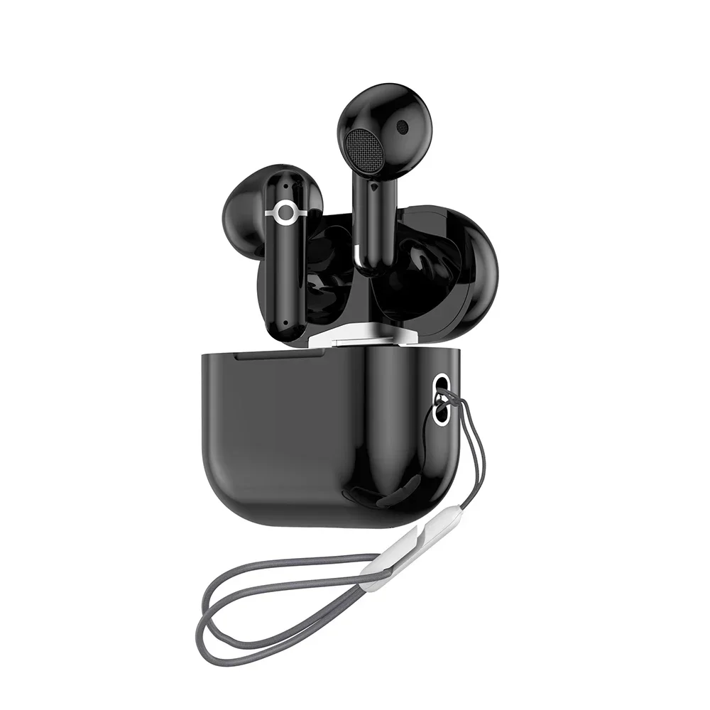 

New Bluetooth Wireless Earphones Mini Headphones with Strap Beautiful Headsets for iphone/ Android/PC NFC noise reduce