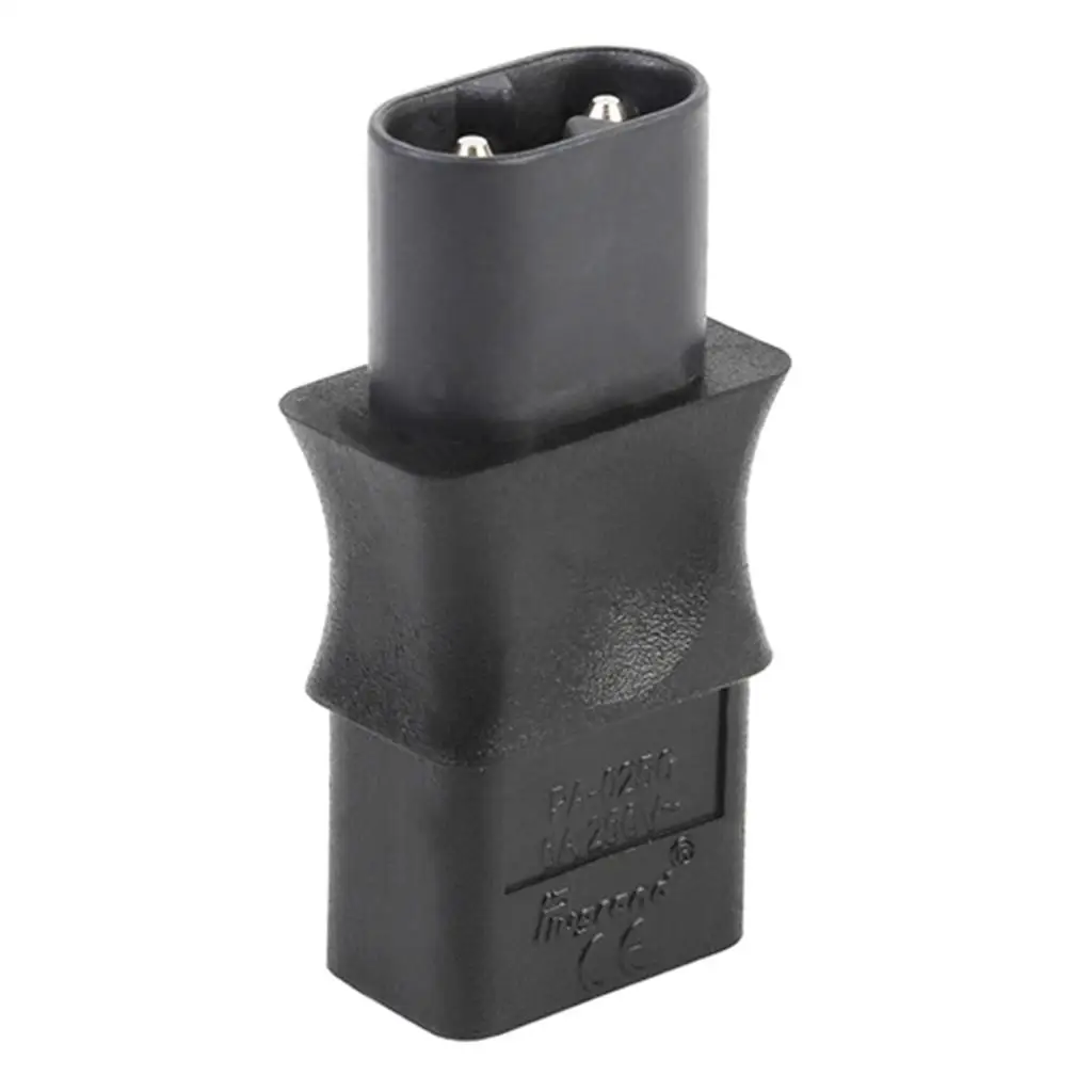 IEC320 C8 to IEC320 C9 Power Adapter Y-spliter Conversion Plug for PC Monitor Scanner And Printer