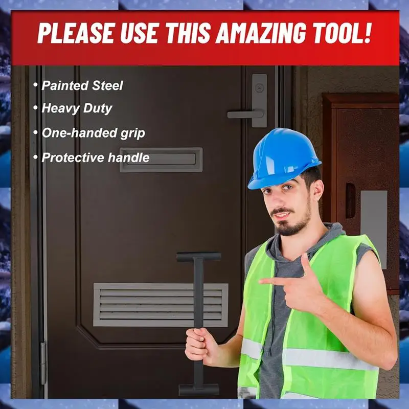

ABSU Door Hinge Adjustment Tool, Long Handle Hinge Bender Wrench For .134 Gauge Commercial Door Quick And Efficient Solutions