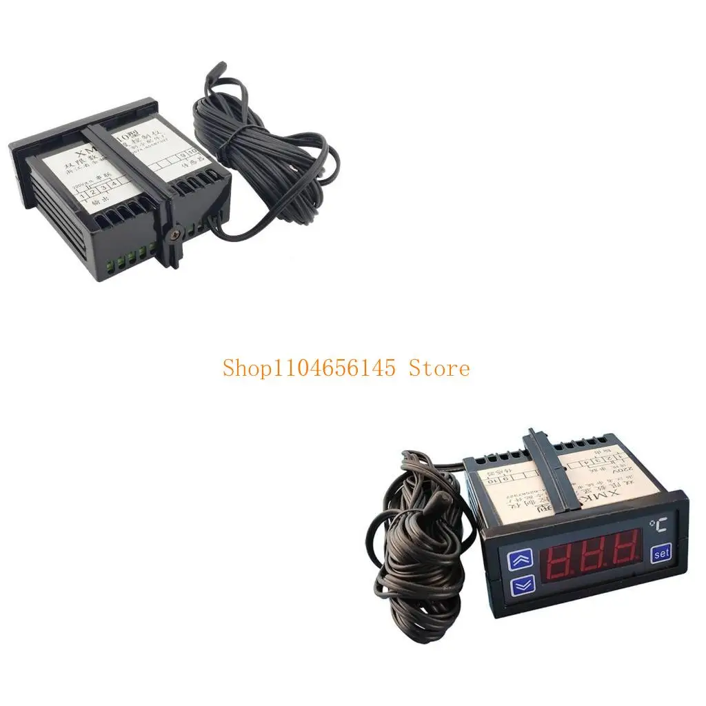 5ASD XMK-010 التخزين البارد الثلاجة مجمدات مروحة درجة حرارة مروحة وحدة تحكم درجة حرارة الشاشة الرقمية الذكية