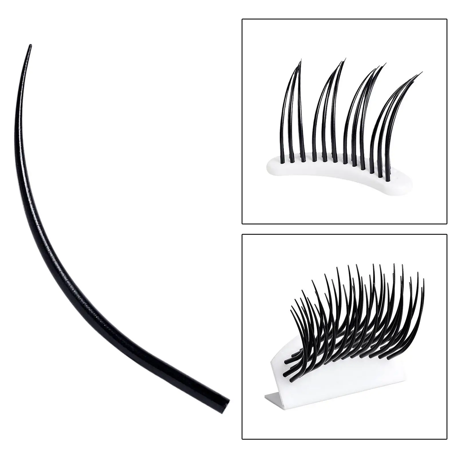 نموذج رموش من الفينيل لعرض الرموش الصناعية للمساعدة التعليمية لتدريب تمديد المدرسة والديكور المنزلي