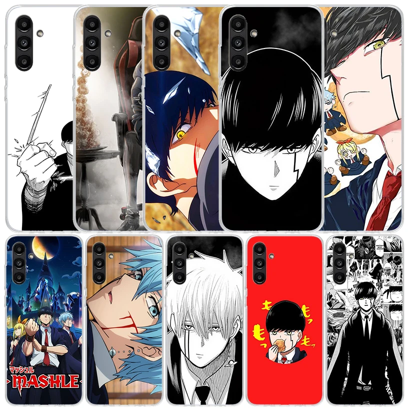 Mashle Magic And Muscles Phone Case For Samsung Galaxy A55 A54 A52 A53 A15 A14 A12 A13 A25 A24 A22 A23 A35 A34 A32 A33 A04S A02S