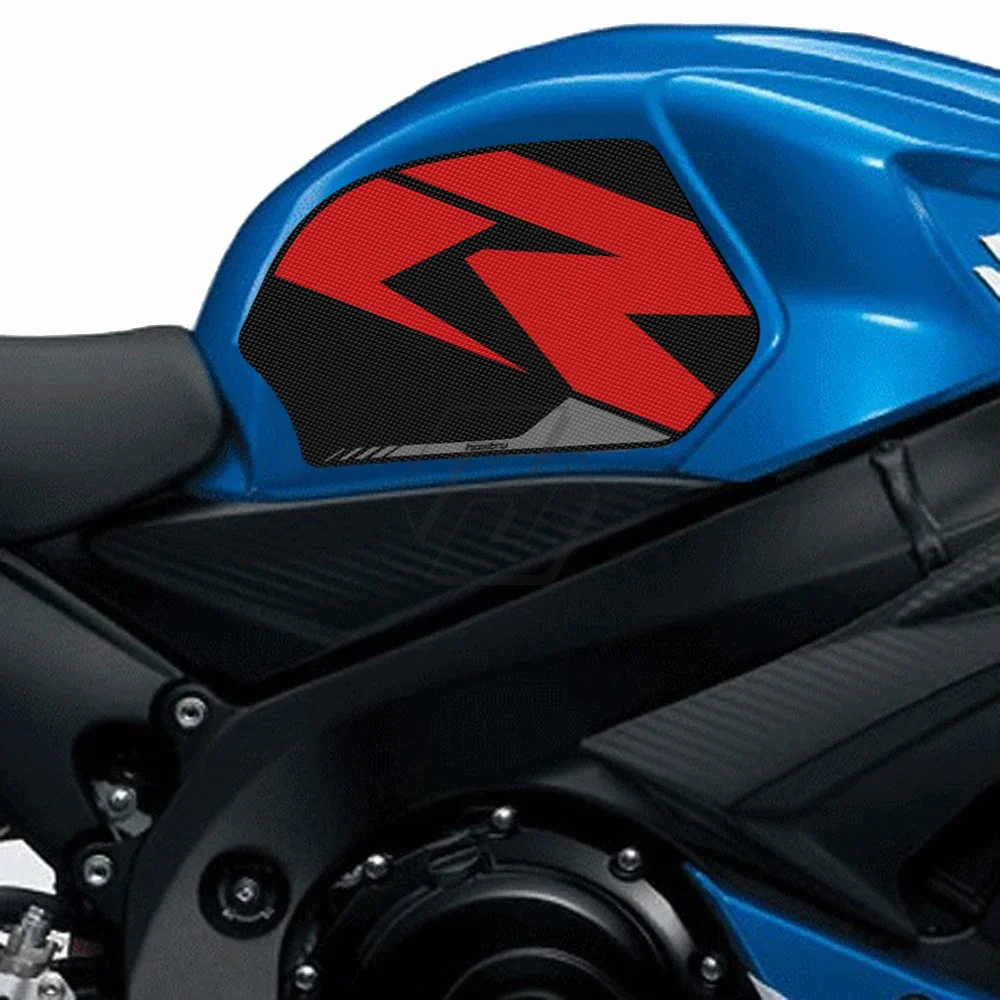 Für suzuki gsxr600 gsxr750 gsx-r 2011 2016-Aufkleber Motorrad Seite Tank Pad Schutz Knie griff rutsch fest