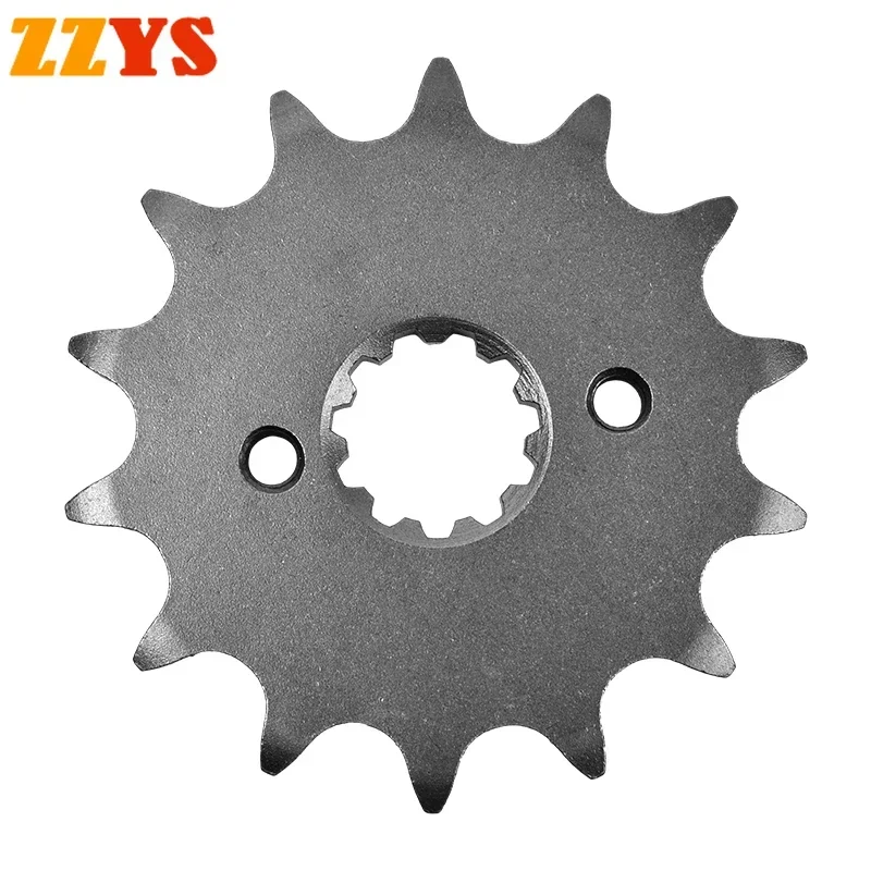 520 13T 14T Tooth Motorcycle Front Sprocket Gear Wheel Cam Pinion For Honda Road CBF250 04-05 CBX250 Twister Brazil CBF CBX 250