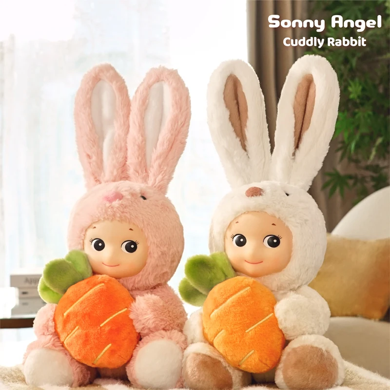 

Genuine Sonnyangel Plush Dolls Vinyl Plush Rabbit Pacify Plushie Toys Cartoon Cute Soft Stuffed Animal Decoration Christmas Gift