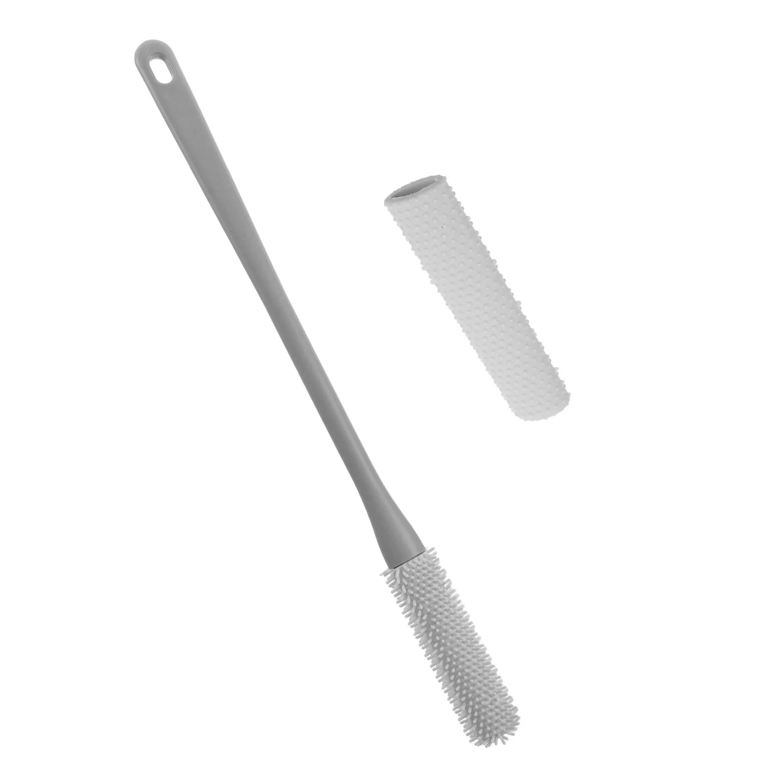 1Set Soft Foot Cleaning Brush Handle Toe Scrubber Foot Exfoliator Tool Shower Bath Tub Dead Skin Remover