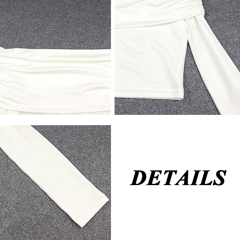 Slash Neck T-shirts Women Elegant Pure Streetwear Chic Fashion Casual Sexy Ladies Skinny Crop Tops Off Shoulder Clothing Spring