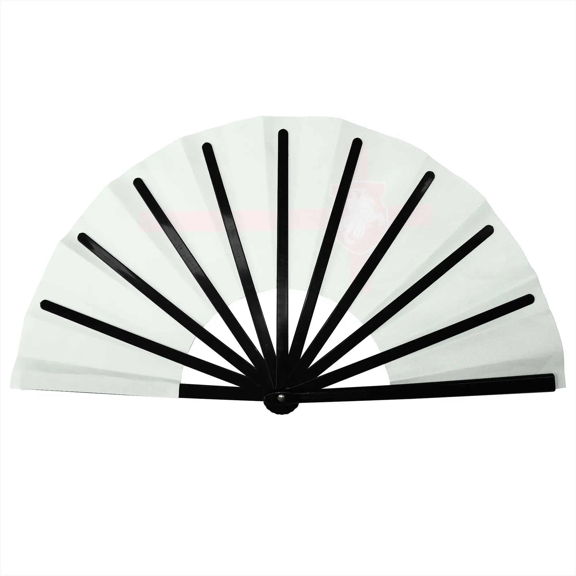 Coat of Arms Belarus Flag Stylish Hand Fan Women Belarusian Patriotic Printed Polyester Fan Vintage For Sports Events Gift