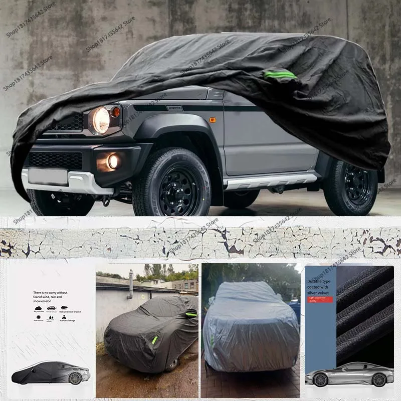 

for Suzuki Jimny Protective Full Cover Outdoor Full Car Cover Waterproof Snow Protection Sunshade Dustproof Protection