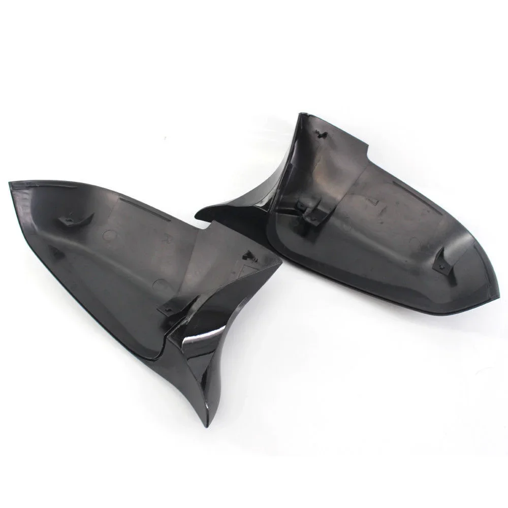 

For BMW 5 6 7 Series F10 F18 (2014-2016) Bright Black Horn Reversing Mirror Case - Direct Replacement