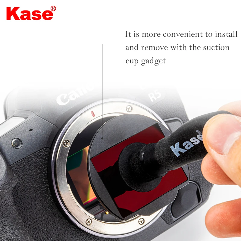Kase Clip-in Camera CMOS Filter for Canon R5 R6 R3 R5C (MCUV / Neutral Density ND / Neutral Night Light Pollution Filter)