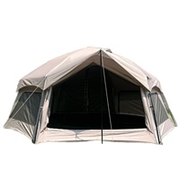 Full Automatic 5-8 Person Camping Mushroom Tent For Outdoor Waterproof Features For Park Picnics Hiking With Family
