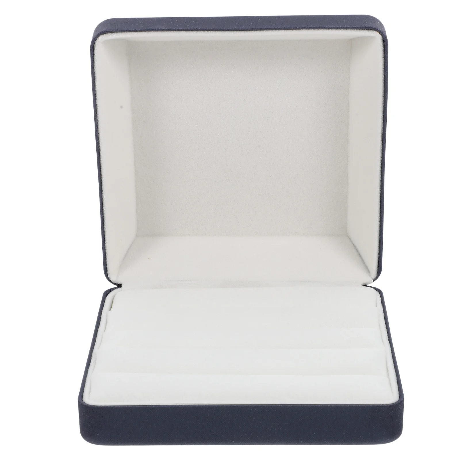 

Ring Storage Box Jewelry Holder PU Tray ganizer Modern Display Case Compact Size Home Decor Style Gift Box