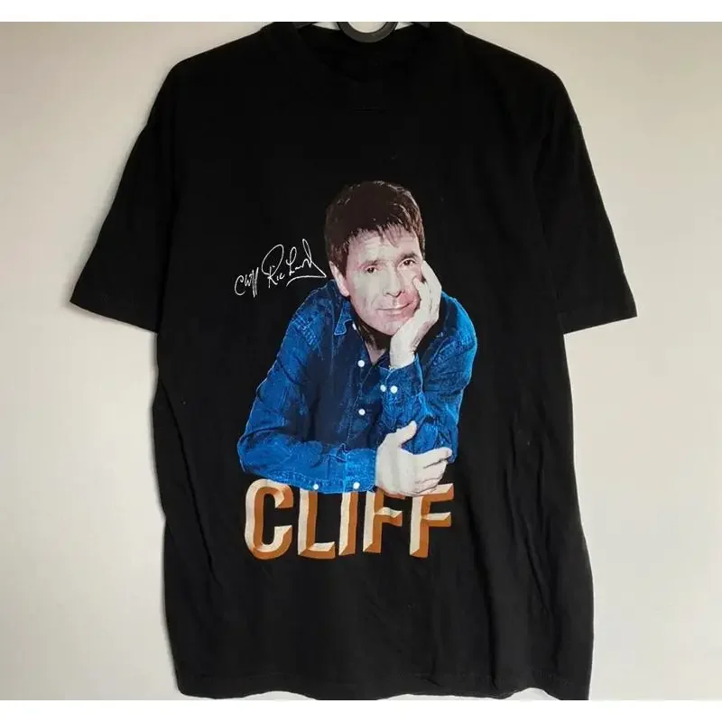 Always Guaranteed Cliff Richard T Shirt Classic Black S 4XL