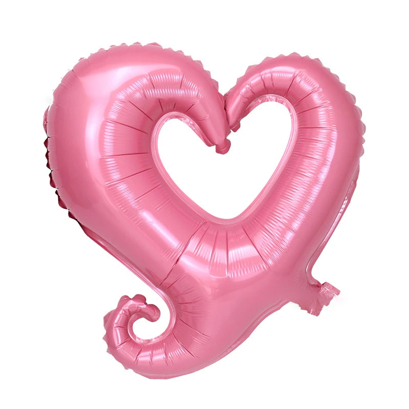 10pcs 18inch Aluminum Foil Heart Balloons Inflatable Love Balloon Wedding Party Decoration Valentine's Day Birthday Party Ball - Image 3