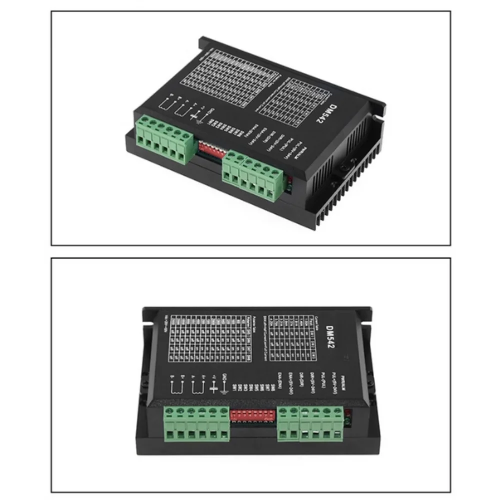 Controlador de impulsos DIR DM542, controlador de motor paso a paso para automatización industrial, protección avanzada de motores, controlador de motor con entrada de 20-50V CC