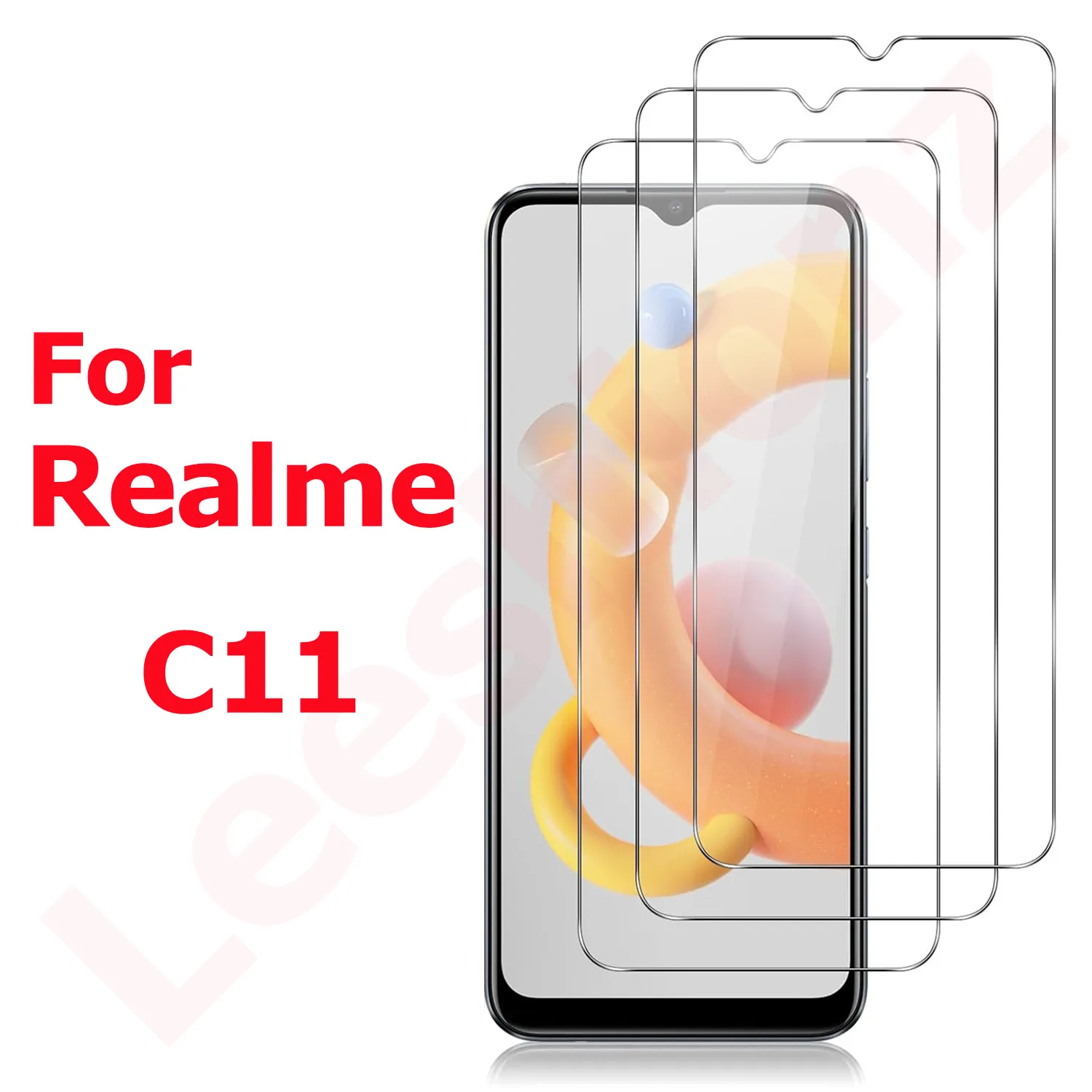 

1 to 4Pcs For Realme C11 tempered glass screen protector