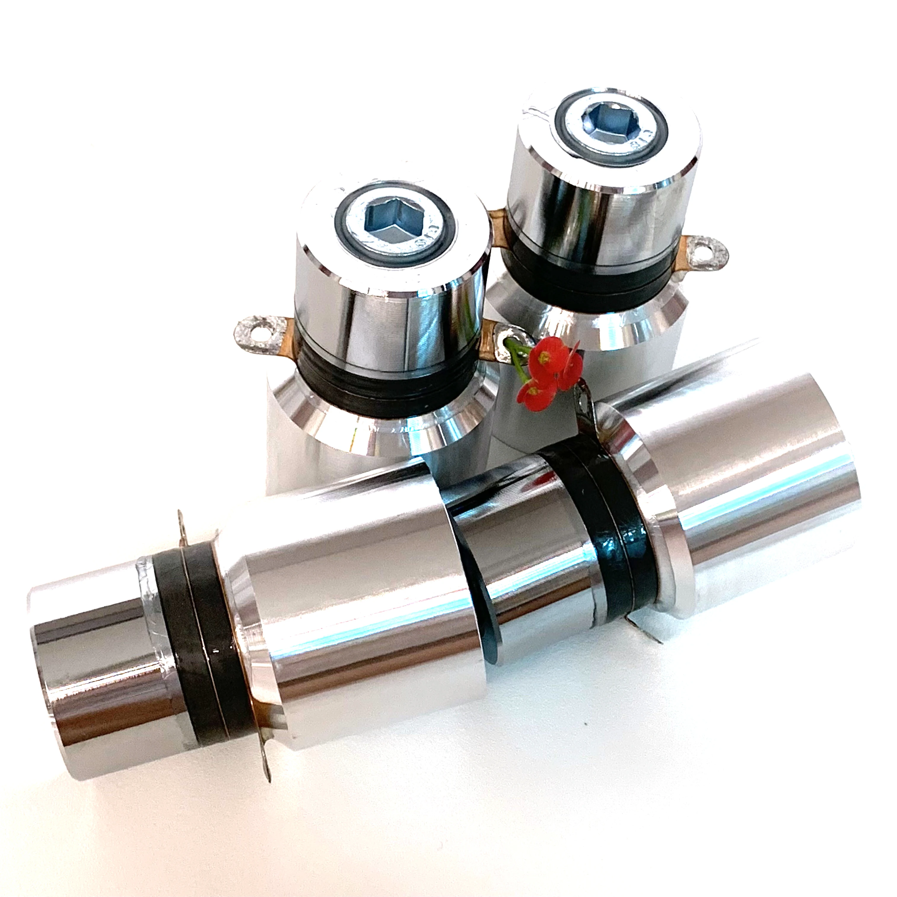 4 قطعة/الوحدة 28 كيلو هرتز 50 واط PZT4 محول التنظيف المخصص بالموجات فوق الصوتية