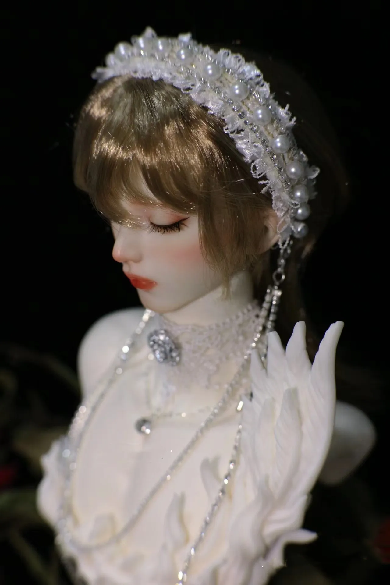 BJD Accessories 1/3 Uncle Size Tiara Necklace