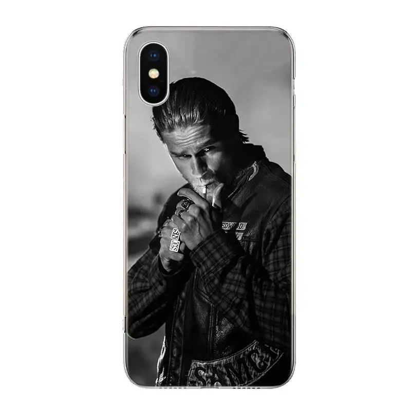 American TV Sons of Anarchy Phone Case Cover For iPhone 11 12 13 14 15 16 Pro Max Apple X XS XR 7 Plus 8 + Art Customized Fundas