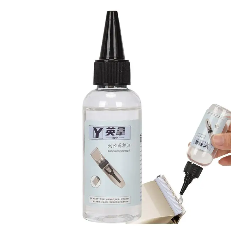 60 ml Elektrische Clipper Rasierer Wartung Öl Rost Schmiermittel Haar Trimmer Klinge Öl Verhindern Rosten Nähen Friseur Salon Clipper Öl