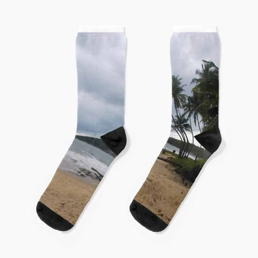 Kerala Beach, India. Socks winter thermal set designer brand Wholesale Ladies Socks Men's