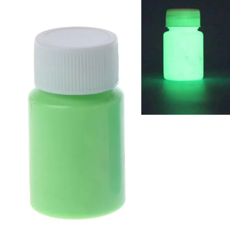 Glow in The Dark Liquid Luminous Pigment Non-Toxic for Paint Nails Resin Makeup Decorative Paint Luminous Pigment
