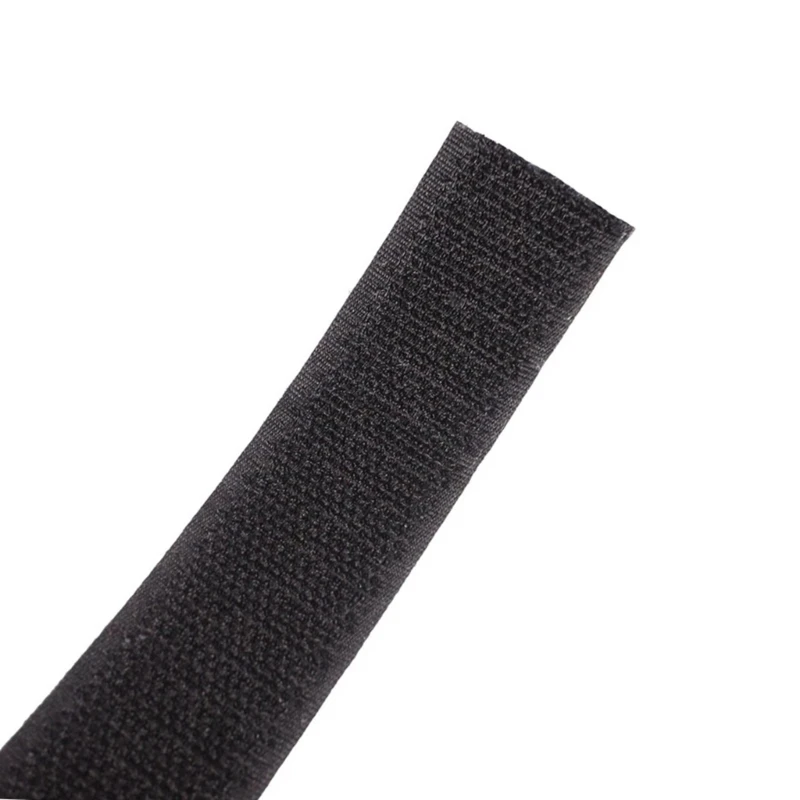 2Pcs 2m Guitar Pedal Board Fastening Tape Fastener Self Adhesive Hook and Loop Tape Wide Double Sided Sticky Back Tape