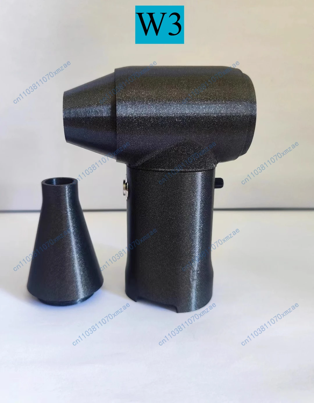 

1pcs 12V 130,000 to 3D printed battery pluggable car hair turbine