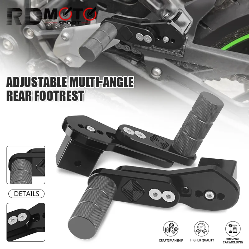 

2024 For CB1100 CB1300 CB400X CB500F Motorcycle Telescopic Rear Passengers Foot Pegs CNC Adjustable Multi Angle Footrests Pedals