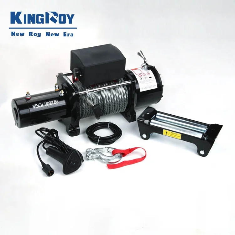 

KingRoy 15000lbs 12v/24v Truck Electric Winch Off Road Tow Truck Winch